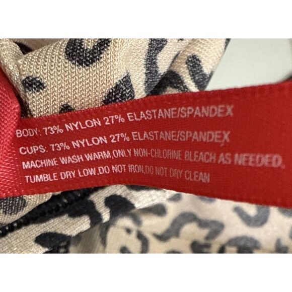 Ruby Ribbon Size 46 Cami Camisole Womens Shaping Top Leopard Print Lot of 2 Tank - Picture 7 of 15